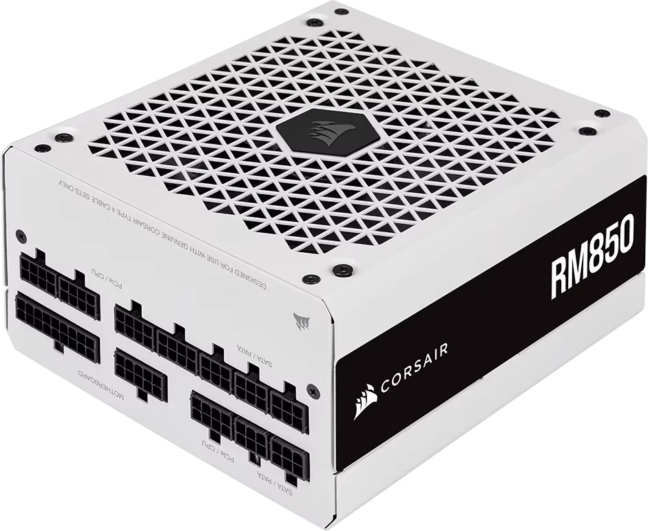 Corsair RM Siyah etiket (2021) 850W dış görünüş