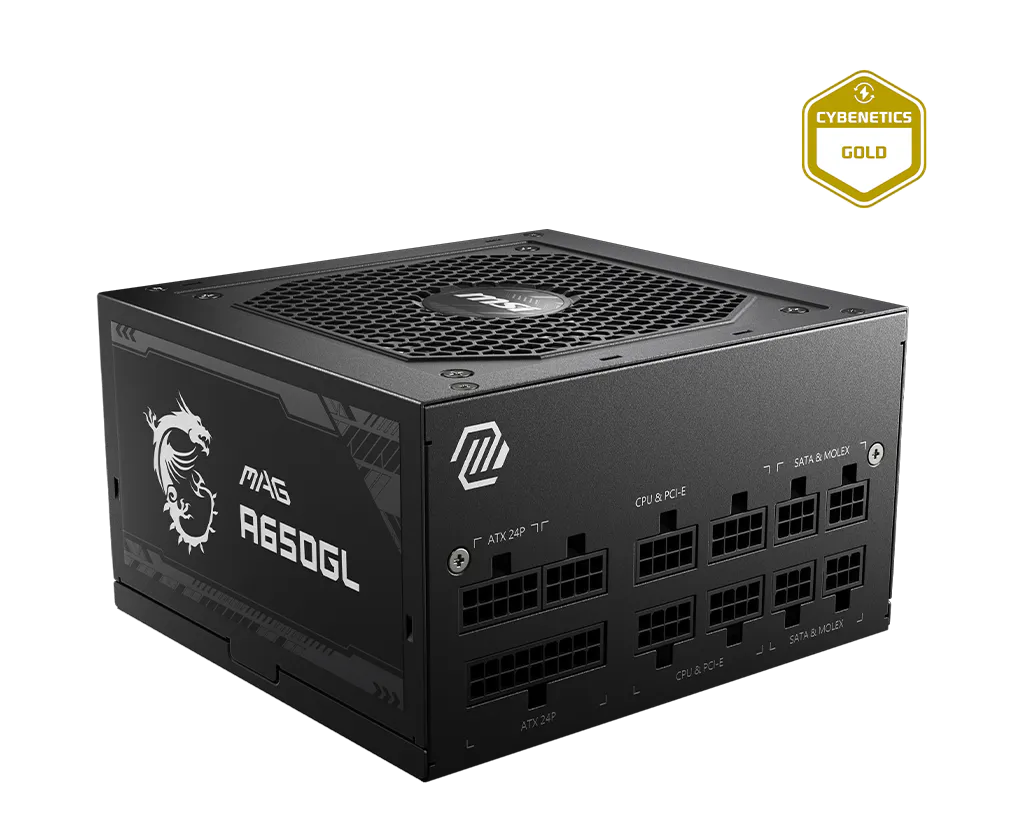 MSI MAG A-GL 650W dış görünüş