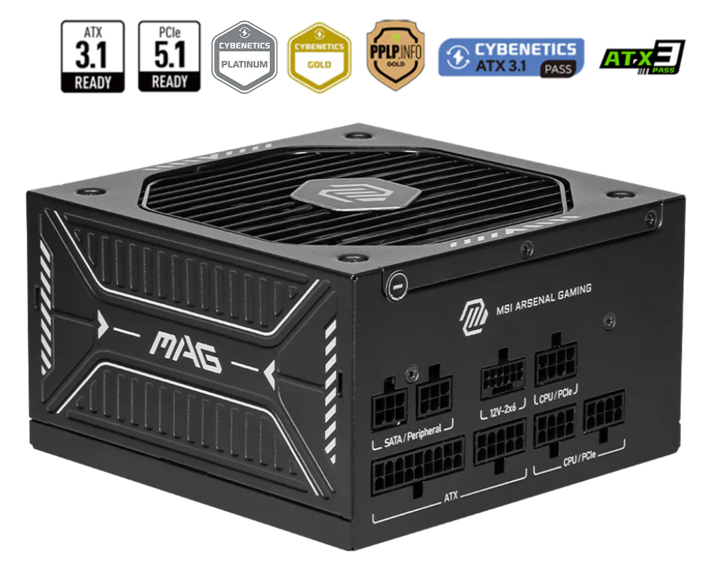 MSI MAG A-GLS 750W dış görünüş