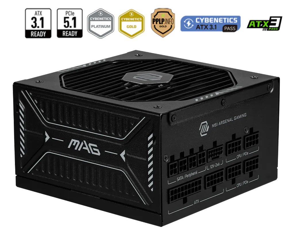MSI MAG A-GLS 850W dış görünüş