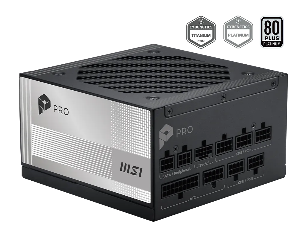 MSI PRO A-PL 1000W dış görünüş