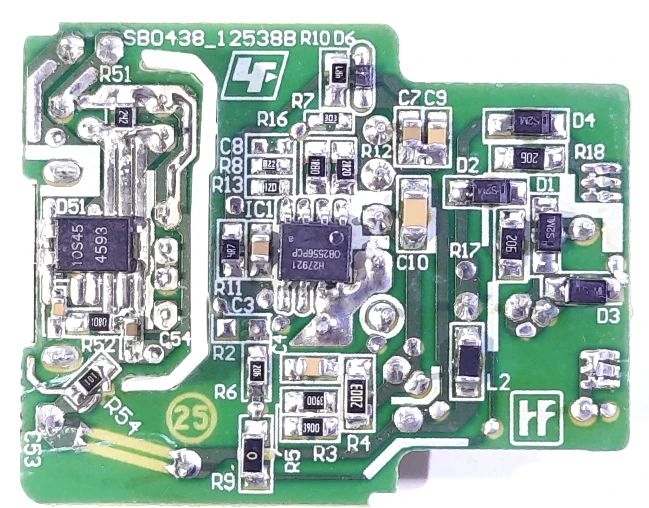 Sony UCH20 PCB arka yüz