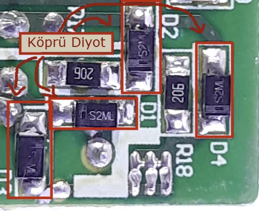 Sony UCH20 köprü doğrultucu